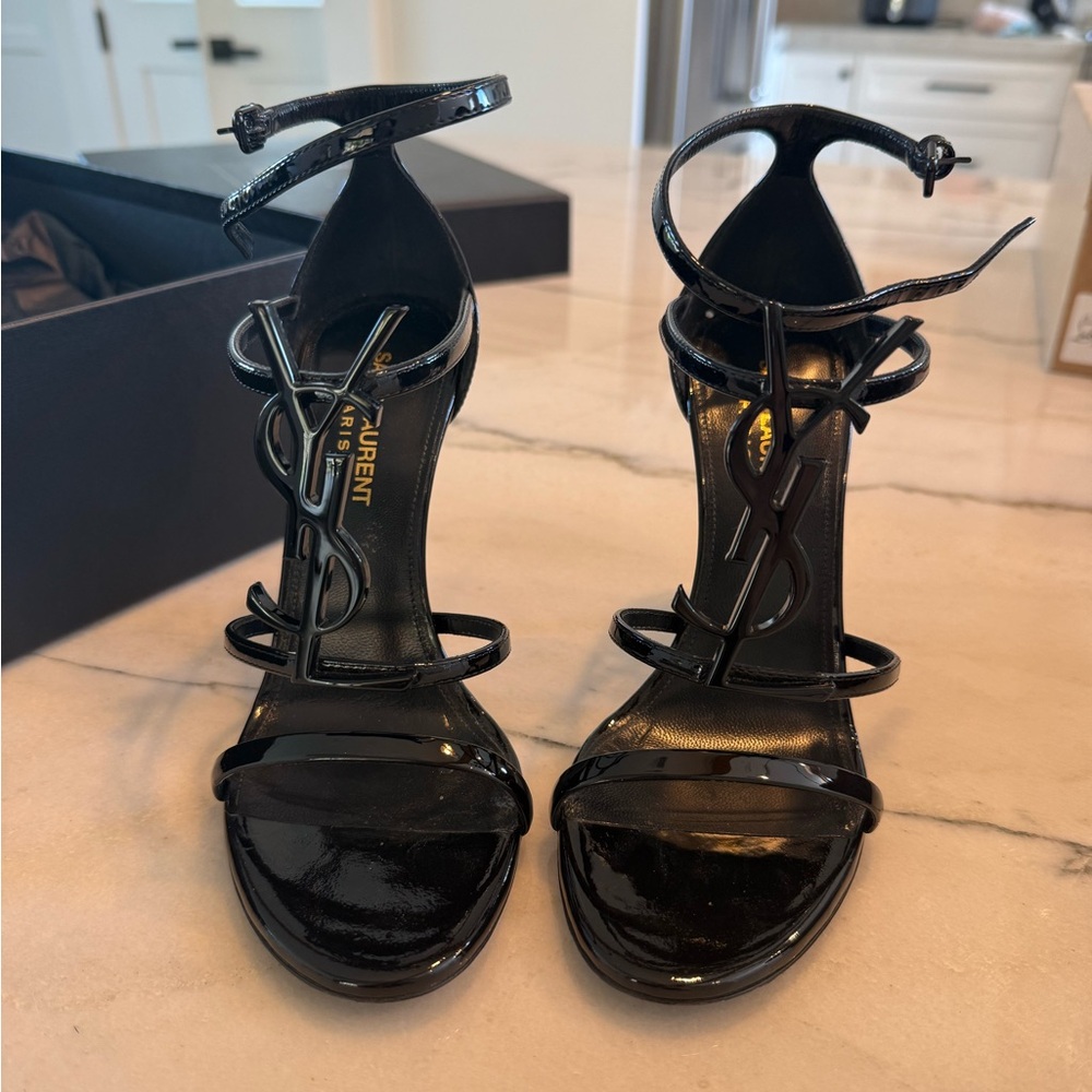 YSL Saint Laurent Nero heels size 36.5